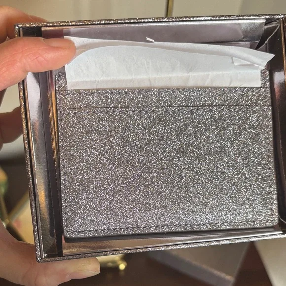 Kate Spade Kenzie Glitter Card Holder - Picture 4 of 6